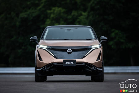 2022 Nissan Ariya, front